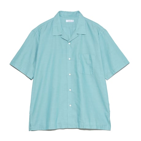 nanamica Open Collar Panama S/S Shirt / S25SG119 /ナナミカ　オープンカラーシャツ【2025SS】