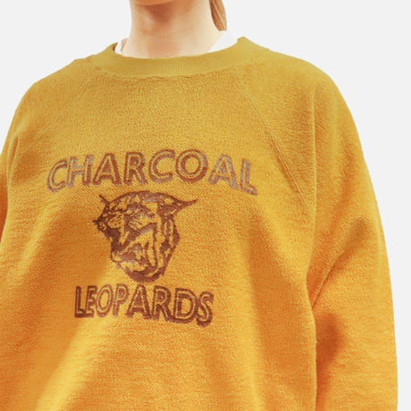 Americana（アメリカーナ)×ORIGINAL Charcoal（オリジナル チャコール）Leopards Crew L/S / 24-02-1-050 / トレーナー