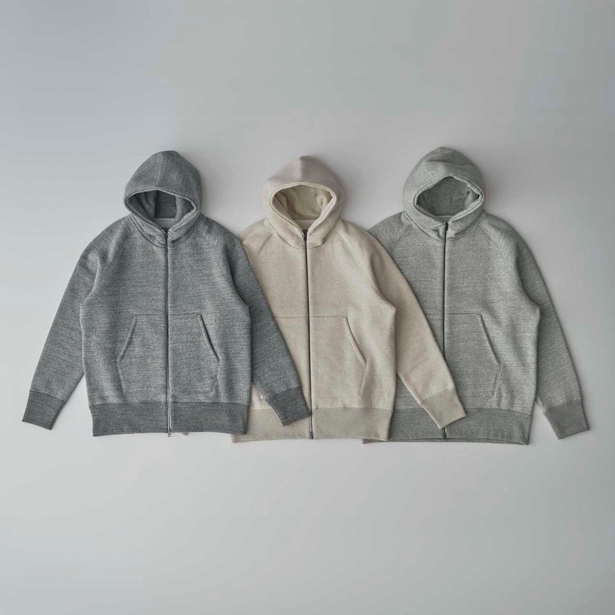 a*k様 5004 未使用 CURLY RAFFY ZIP PARKA パーカー CURLY&co RAFFY ZIP PARKA -brushed- / 2024秋冬 カリー