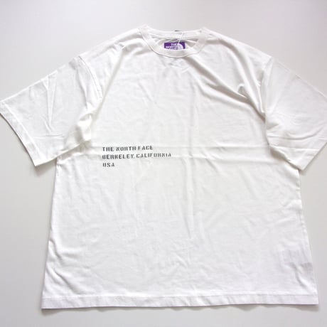 THE NORTH FACE Purple Label Garment Dyed Lettered Field Tee/ N26ST041 /パープルレーベル ガーメントダイ T 【2026SS】