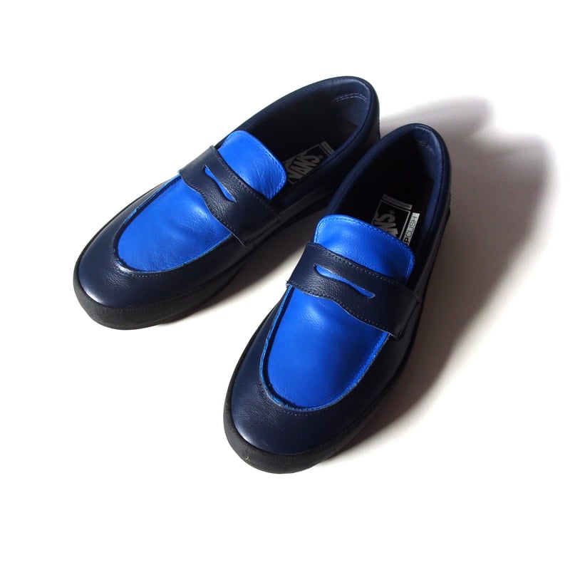 Vans Skate Loafer - Navy/Royal Blue - バンズ スケート 