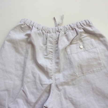 Charpentier de Vaisseau / シャルパンティエドゥヴェッソ | Cotton/Linen Drawstring Pants　コットンリネンドローストリングパンツ | Barba