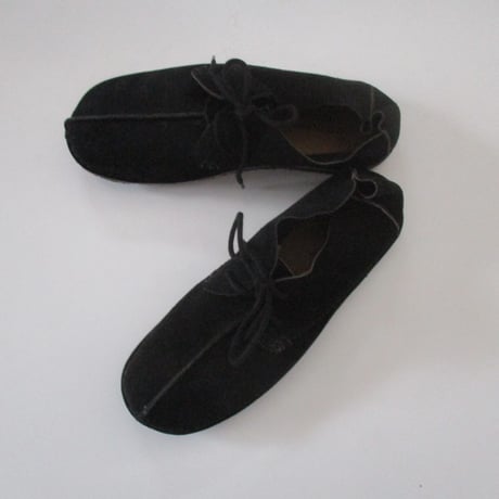 【SALE】Buenos Aires Factory Medio Shoes - BLACK /F20-ajue-56/ブエノスアイレスファクトリー　メディオ　シューズ