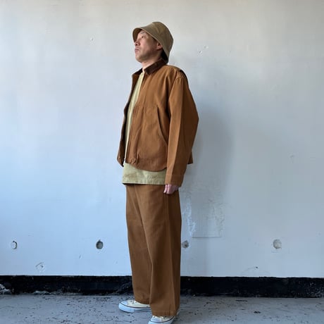 FARAH Short Zip Up Work Jacket / FR0501-M1001 / ファーラー　ショート ジップアップジャケット 【2025SS】