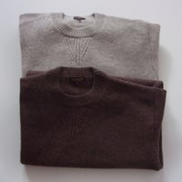 【SALE】2022AW. AVontade / アボンタージ Organic Wool Crewneck Sweater / VTD-0130-22AW-KT / オーガニック　ウール　セーター