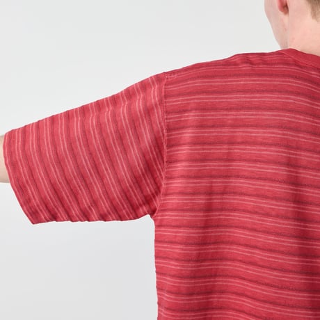 THE NORTH FACE Purple Label Garment Dyed Jacquard Field Tee / N26ST039 /パープルレーベル  ボーダーT 【2026ＨS】