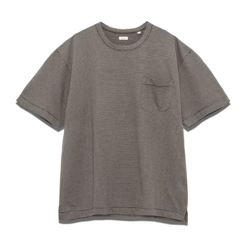 nanamica / ナナミカ Micro Stripe Pocket Tee / S25FH