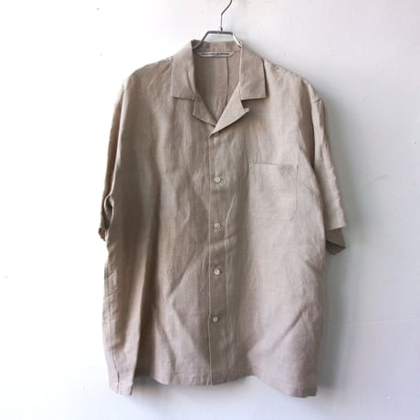 Charpentier de Vaisseau / シャルパンティエドゥヴェッソ | Linen Open Collar Shirt リネン オープンカラーシャツ | Silas