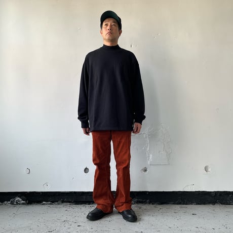 Organicsta / オーガニックスタ ORGANIC COTTON CHILL MOCKNECK SWEAT  /オーガニックコットン　モックネックスウェット