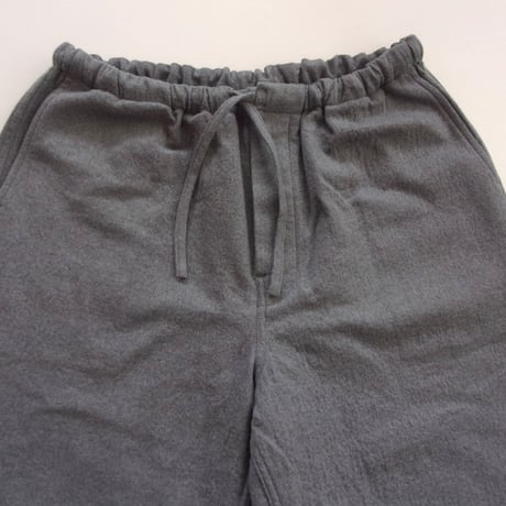 Charpentier de Vaisseau | Wool/Cotton Drawstring Pants｜シャルパンティエ・ドゥ・ヴェッソ コットンウール ワイドパンツ | Barba