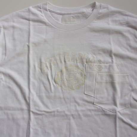 ORIGINAL Charcoal（オリジナル チャコール）OC WP College Print T / ダブルポケット カレッジプリント Tシャツ