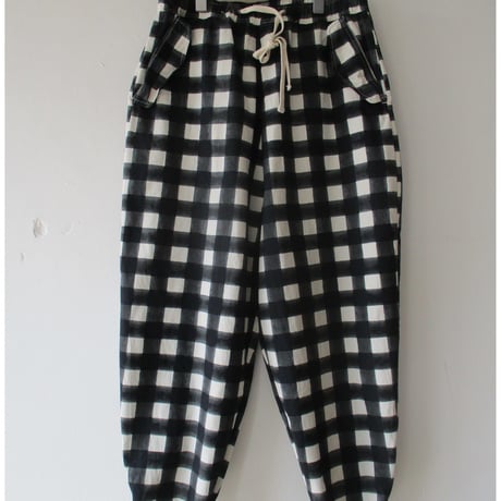 【30%Off】GOLD(ゴールド)  BLEED STRIPES BLEED CHECK COTTON WEATHER OVER PANTS
