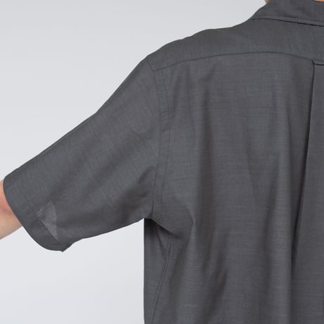 nanamica Open Collar Panama S/S Shirt / S25SG119 /ナナミカ　オープンカラーシャツ【2025SS】