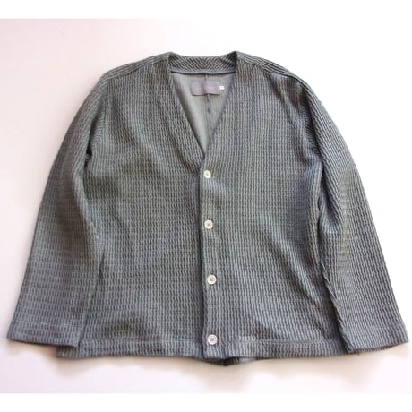 CURLY&co. 3D WAFFLE CARDIGAN / 251-230313 / カーリー 3d ワッフルカーディガン【2025SS】