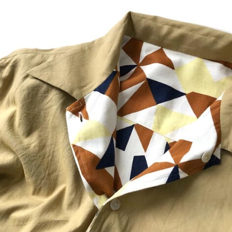 its inconspicuous presence Niche (ニッチ) Reversible Patterned Shirts Jacket / F20-igas-09