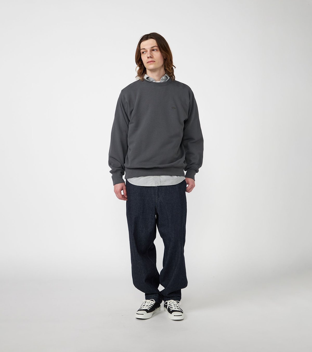 THE NORTH FACE Purple Label Field Crewneck Swea