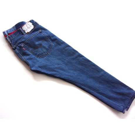 OLD PARK OFFSET JEANS - BLUE - sizeM / OP-511 / OLDPARK オールドパーク オフセットジーンズ ブルー Mサイズ
