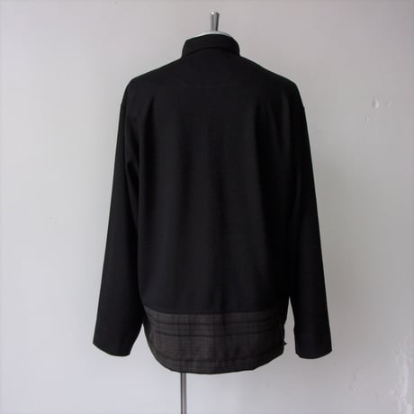 【SALE】CURLY&co CURLY（カーリー）SWITCHING RC CARDE/ 213-34092  / スウィッチング カーディガン （ジャージのカーデ）