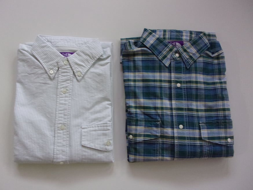新作シャツ”Shirt” 2023SS. nanamica & THE NORTH FACE