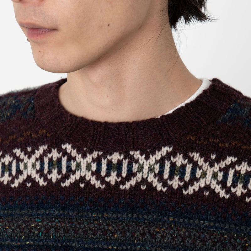 THE NORTH FACE PURPLE LABEL Field Crew Neck Swe THE NORTH FACE PURPLE LABEL Field Crew Neck Swe