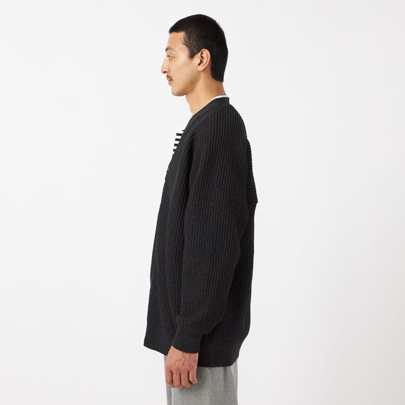 nanamica 5G Zip Cardigan / S25FJ013 /ナナミカ 5G ジッ