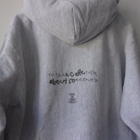 TODAY edition reflect #02 Hooded Sweat/ トゥデイ エディション reflect #02 パーカー / あたたかいリバースウィーブタイプ