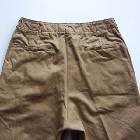 orSlow VINTAGE FIT ARMY TROUSERS (UNISEX) 03-V5361-41-/ オアスロウ ヴィンテージフィット アーミートラウザー /ワイドストレートチノ