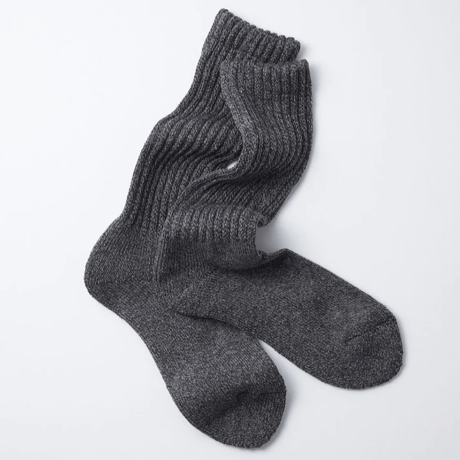 ROTOTO/ロトト　LOOSE PILE CREW SOCKS / ロトト　定番ソックス