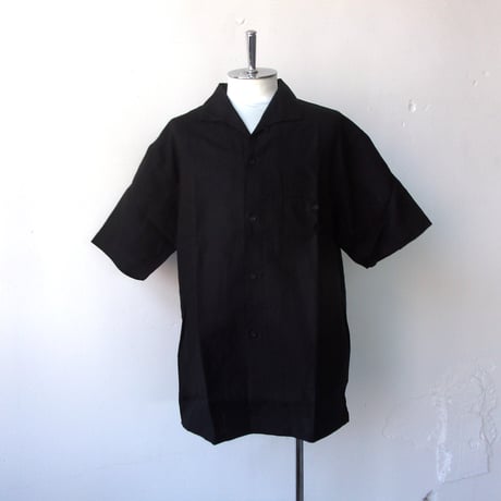 AVontade Italian Open Collar Shirts SS ｰ VTD-0398-SH アボンタージ ベルギーリネン オープンカラーシャツ【2026SS】