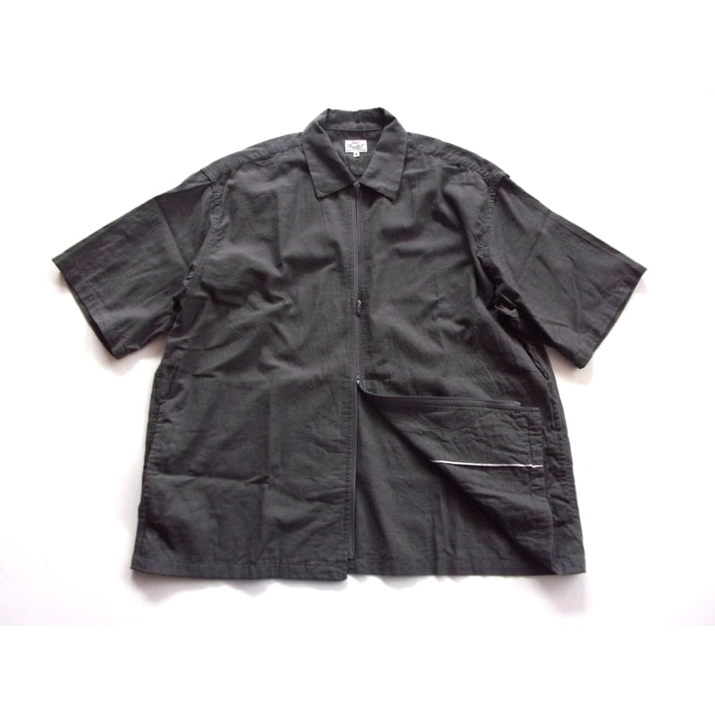 GOLD(ゴールド) GL39650 / VAT DYE CHAMBRAY ZIP SHIRT