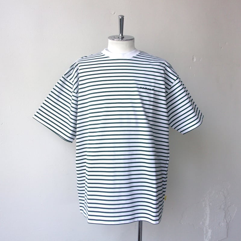 FARAH & WAKE, Striped T-shirt（size.L） FARAH & WAKE, Striped T-shirt（size.L） WAKE. FARAH striped