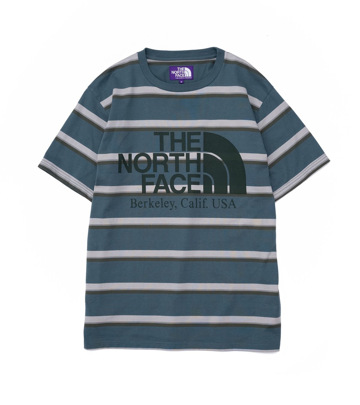 The North Face PURPLE LABEL Striped H/S Logo Te...