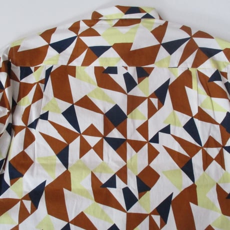 its inconspicuous presence Niche (ニッチ) Reversible Patterned Shirts Jacket / F20-igas-09