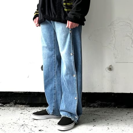 OLD PARK DOT JEANS - BLUE - sizeM / OPJ-10 / OLDPARK オールド パーク ドット ジーンズ - ブルー M