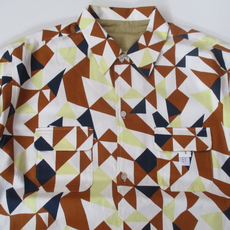 Niche (ニッチ) Reversible Patterned Shirts Jacket