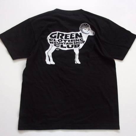 2025SS GreenClothing Tee -Logo　MountainSheepClub CosmicCove / グリーンクロージング Tシャツ