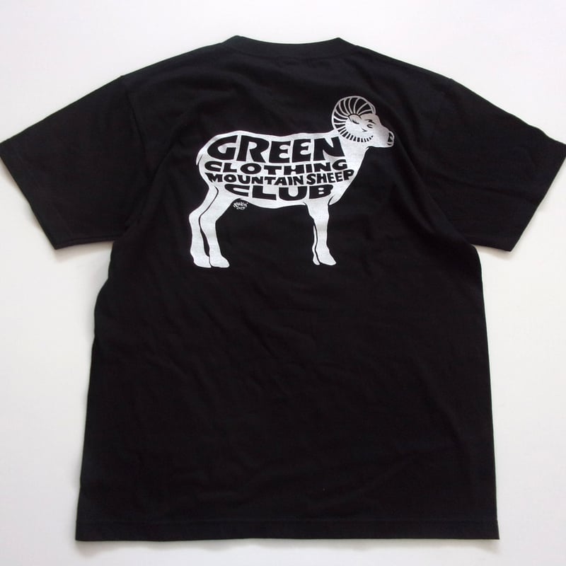 2025SS GreenClothing Tee -Logo MountainSheepClu