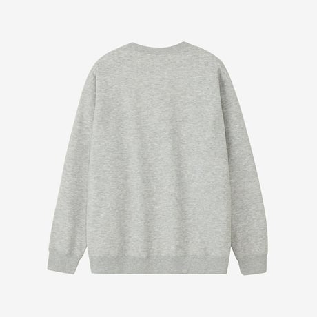 THE NORTH FACE スモールロゴヘザースウェットクルー（ユニセックス）／トレーナー / NT62532【裏パイル生地】