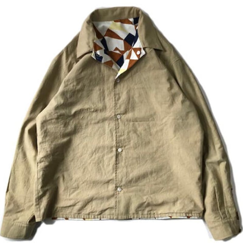 Niche (ニッチ) Reversible Patterned Shirts Jacket