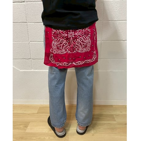 OLD PARK OFFSET JEANS - BLUE - sizeM / OP-511 / OLDPARK オールドパーク オフセットジーンズ ブルー Mサイズ
