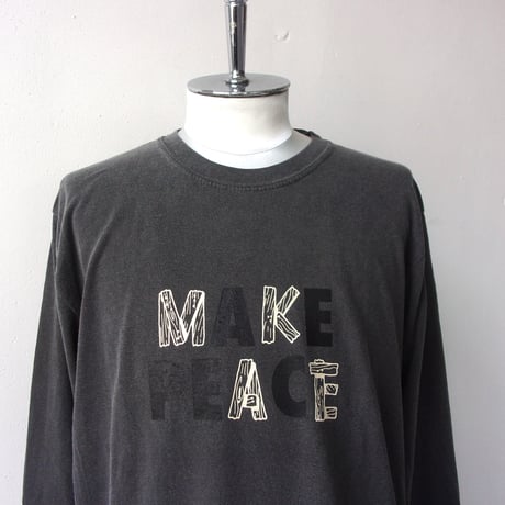 TODAY edition "MAKE PEACE" #05 LS Tee　24ｰ2nd-05 / トゥデイ エディション　ロンTee