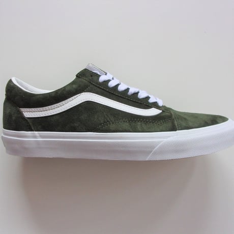 VANS Pig Suede  Old Skool - suede- バンズ オールドスクール -スウェード / Tabaco Brown / Green Leaf