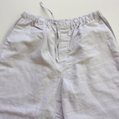 Charpentier de Vaisseau / シャルパンティエドゥヴェッソ | Cotton/Linen Drawstring Pants　コットンリネンドローストリングパンツ | Barba