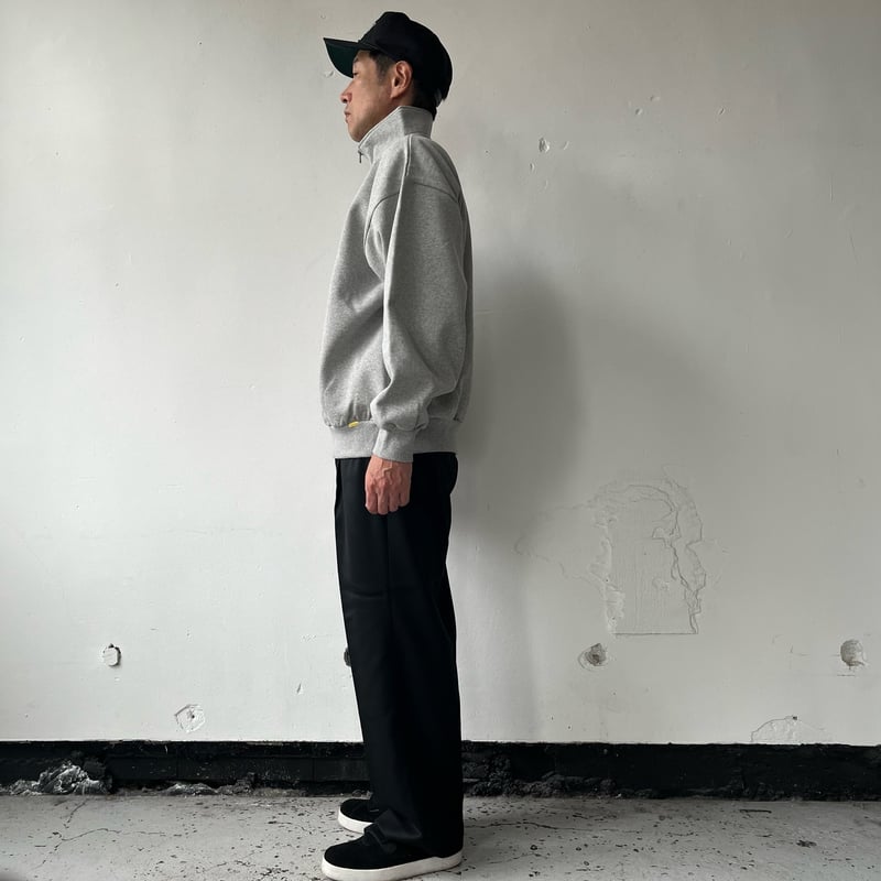 FARAH Two Tuck Side Adjustable Pants-Wool-/ FR0