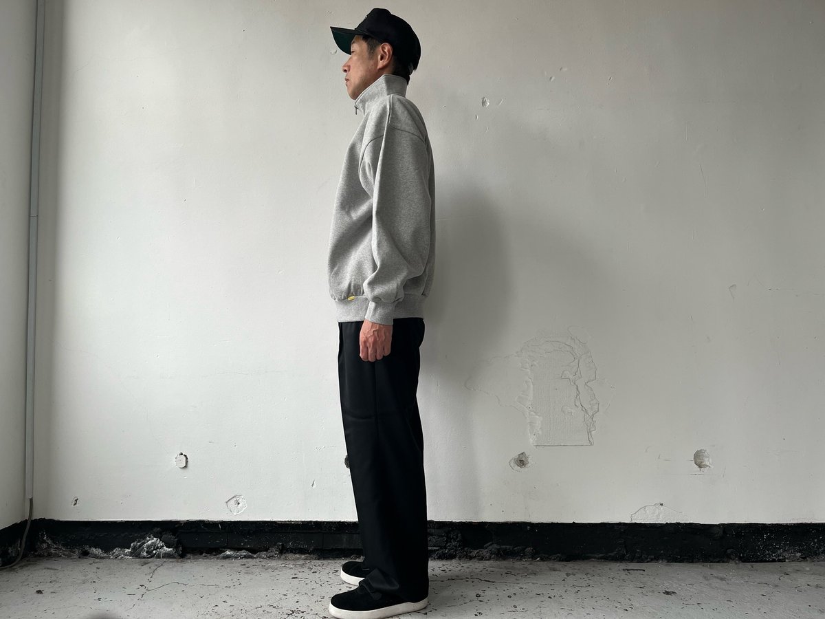 パンツ everyone x FARAH wool adjustable trouser everyone x FARAH summer wool adjustable slacks (BLACK