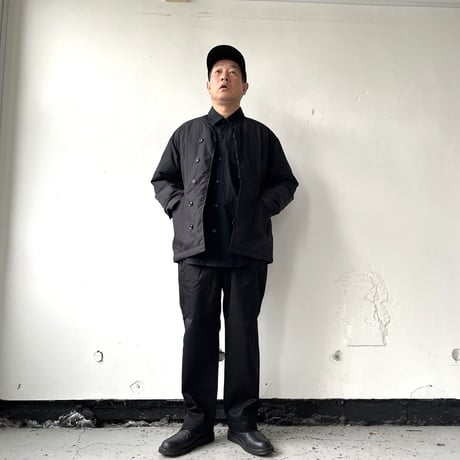 nanamica  Down Cardigan ｰBlack / S26FA048 / ナナミカ ダウンカーディガン -ブラック 【2026FW.NewModel】