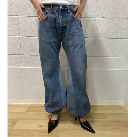 OLD PARK オールド パーク ALA JEANS - BLUE - sizeM / OP-508 / OLDPARK オールドパーク リメイク ジーンズ　デニム ブルー M