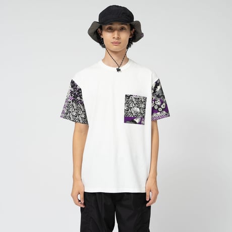 THE NORTH FACE PURPLE LABEL Flower Printed Field Tee / N25SH071 /パープルレーベル　フラワープリントTシャツ