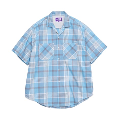 THE NORTH FACE PURPLE LABEL Open Collar H/S Shirt / NT3319N / パープルレーベル　オープンカラーシャツ