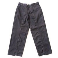 OLD PARK BAGGY WORK PANTS - CHARCOAL -M  / OPRK-01 / OLDPARK オールド パーク バギー パンツ　チャコール -M